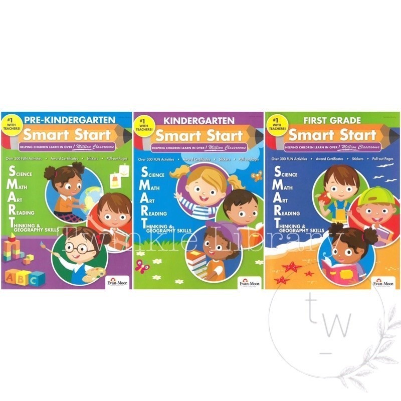Pre-kindergarten/kindergarten/first Grade SMART Start Physical Book ...