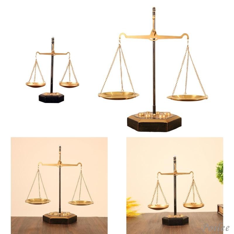 [ Home Decor Accesories Display Tray Lawyer Scale of Justice Jewelry ...
