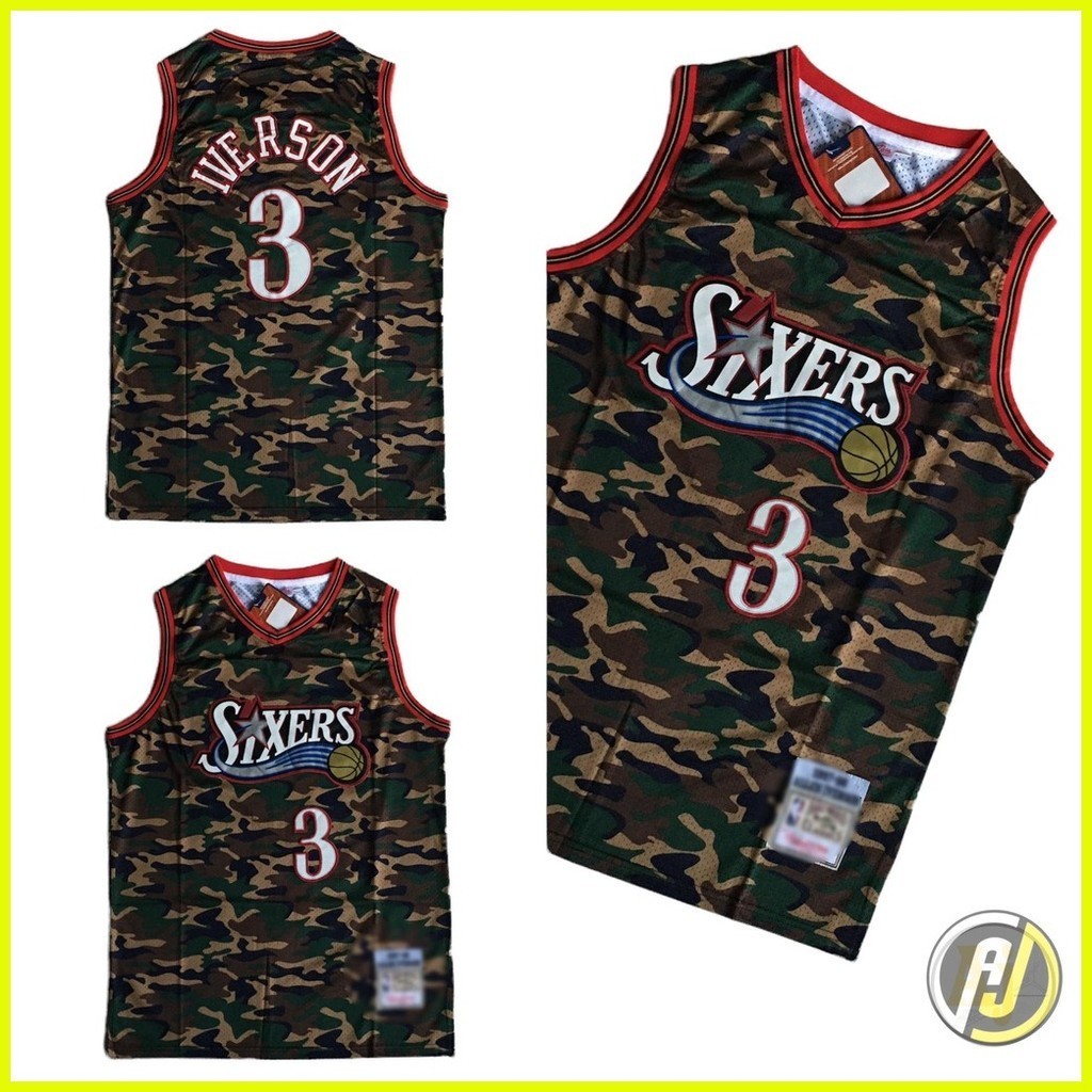 Allen iverson throwback jersey deals