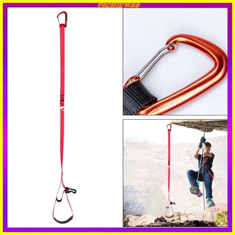 TACHIUWA2] Strong Climbing Foot Ascender Foot Riser Loop bing