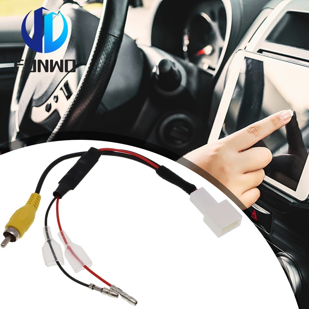 FNW 4 Pin Car Reverse Camera Retention Wiring Harness Cable Plug ...