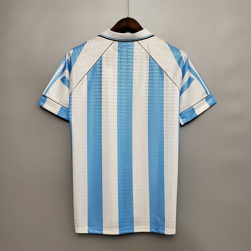 96-97 ARG Home Retro Soccer Jersey Football | Shopee Philippines