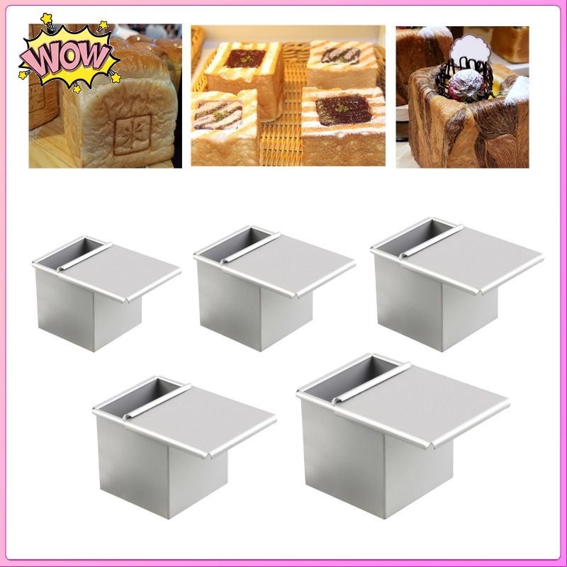 [ Loaf Pan with Lid Tin Reusable Bakeware Baker Bread Tin with Lid Shopee Philippines