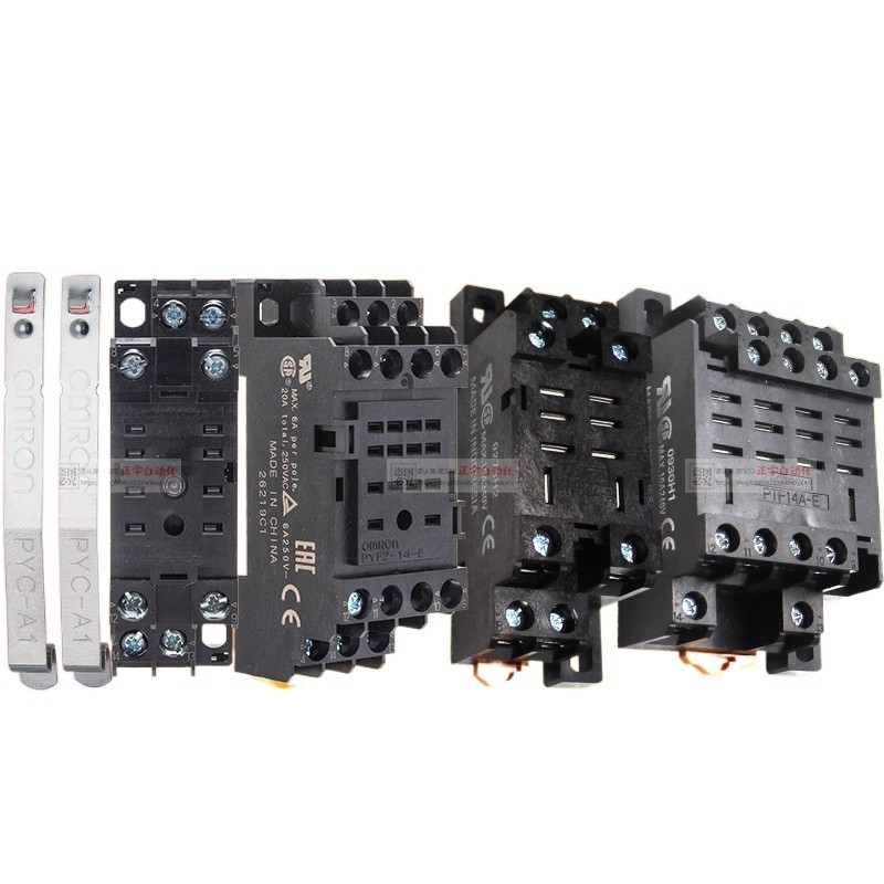 Genuine Omron relay base PYF08A-E PTF14A PYC-A1 hook PYF14A PTF08A ...