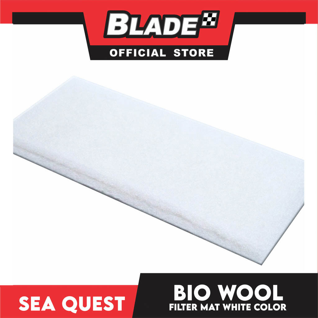 Sea Quest Bio Wool Filter Media Biological Filter Mat (White) | Shopee ...