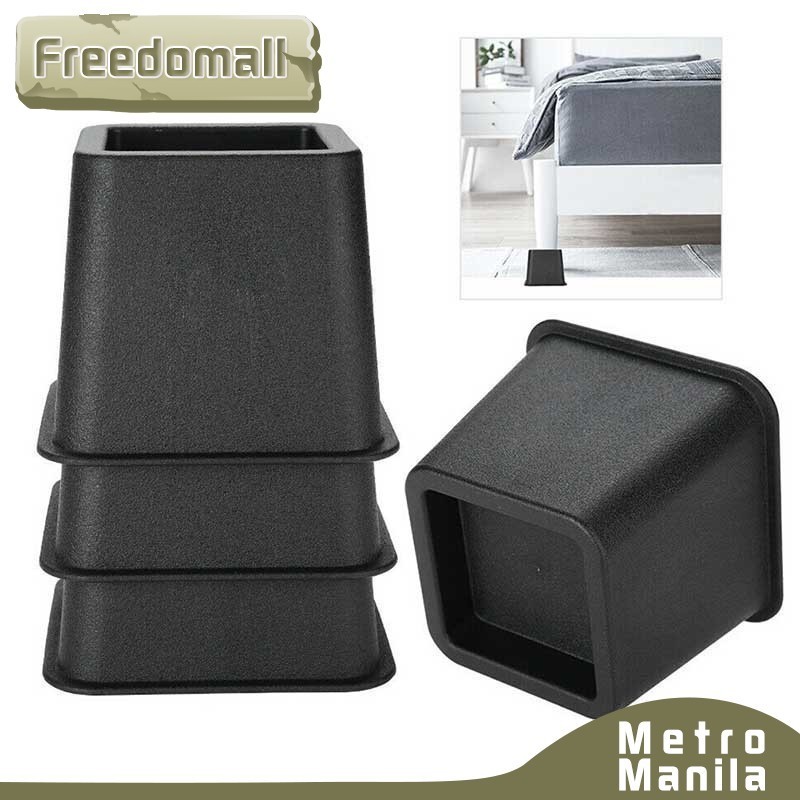 4pcs/Pack 3inch Bed Risers Bed Floor Bottom Wider Mat | Shopee Philippines