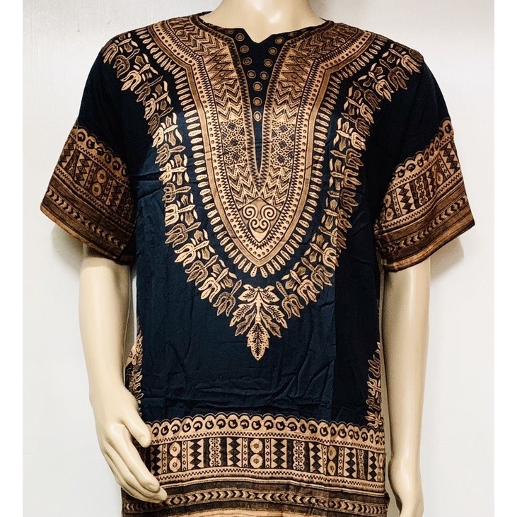 (PLUS SIZE) Dashiki Bohemian Batik Ethnic Tribal Shirt (Unisex ...