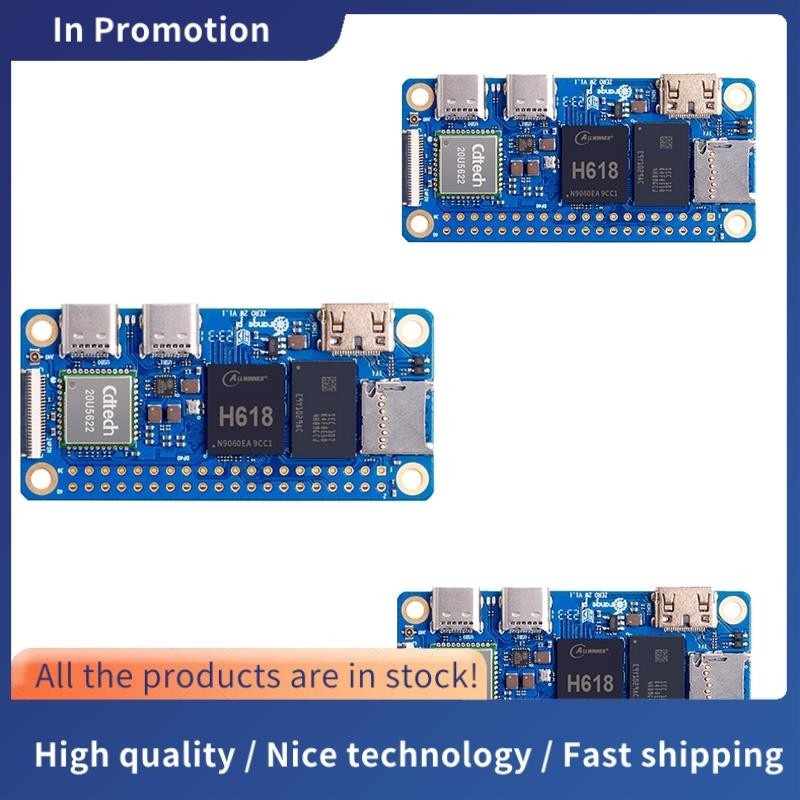 Orange Pi Zero 3 Ram 2GB fuente de alimentación placa única computadora Allwinner H618 Chip