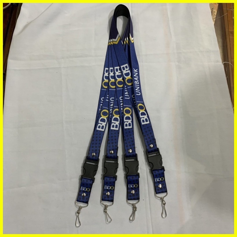 【hot sale】 BDO Lanyard Network Bank/UNIBANK/LIFE/We Find Ways | Shopee ...