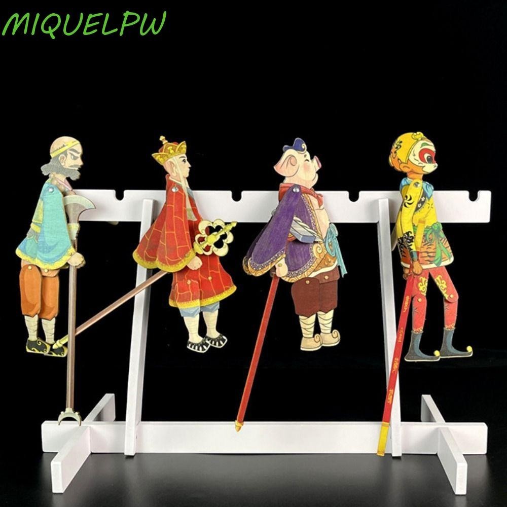 MIQUELPW Chinese Shadow Toy, Hand Puppet Action Rod Shadow Puppetry ...