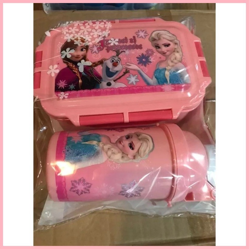 【Hot】 Disney Princess Character Lunch Box and Water Bottle Sofia The ...