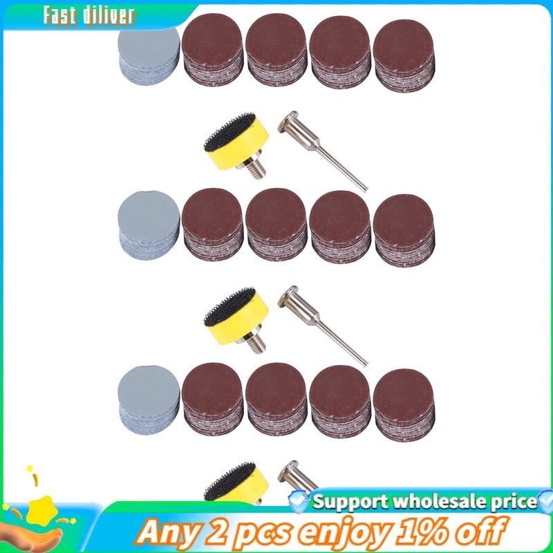 In stock300Pcs 25mm 1 Inch Sander Disc Sanding Disk 1003000 Grit