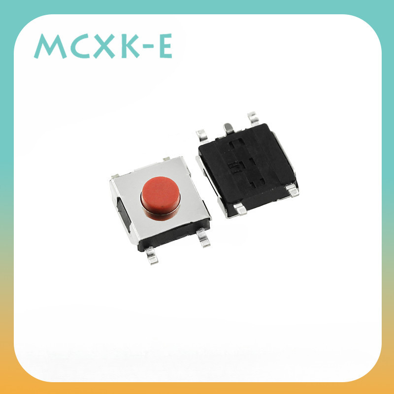 MCXKE 100PCS Imported Japanese Patch, 5pin 6*6* 3.1mm, Touch Switch