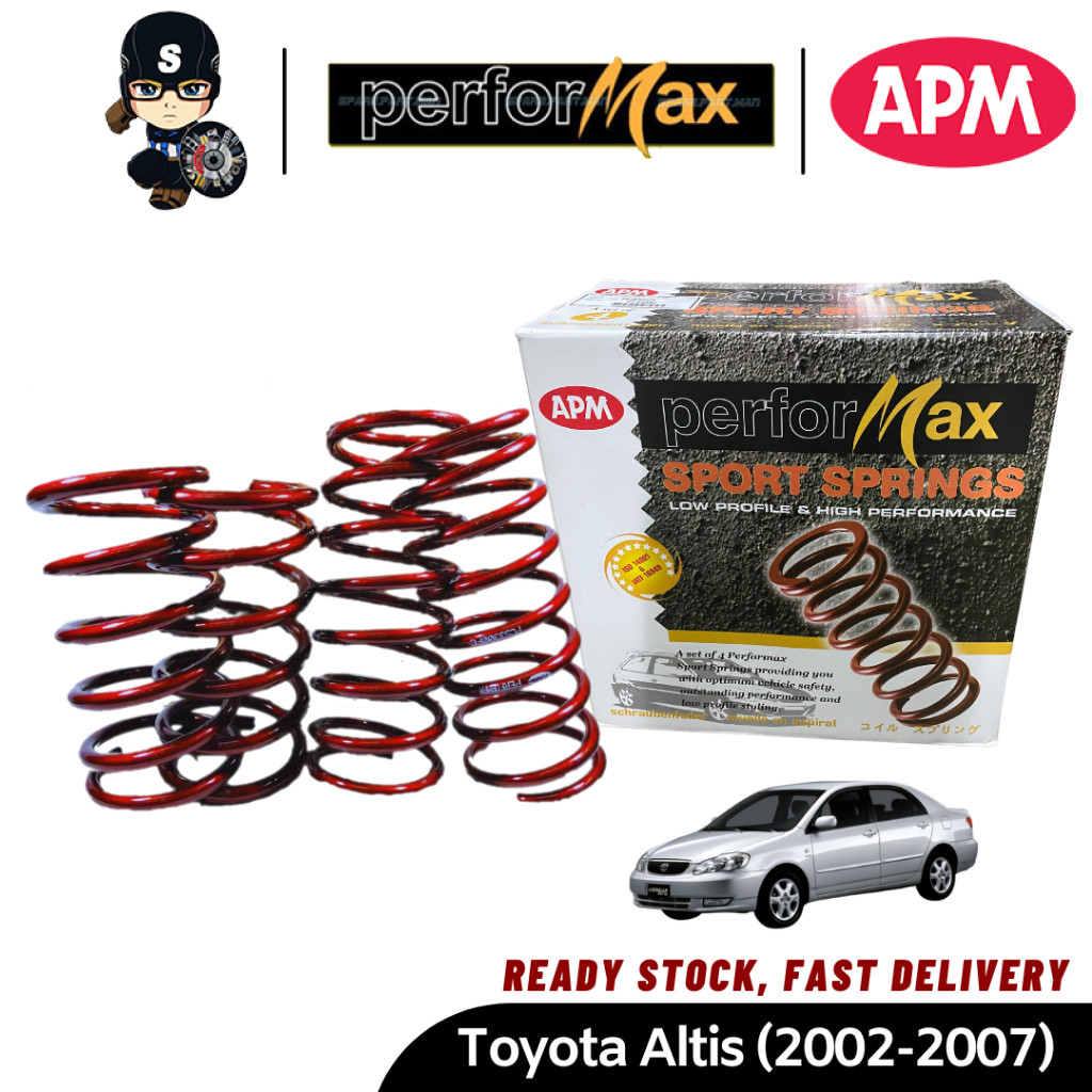 APM Performax Toyota Corolla AE101 / AE111, Altis (2002-2007) Lowered ...