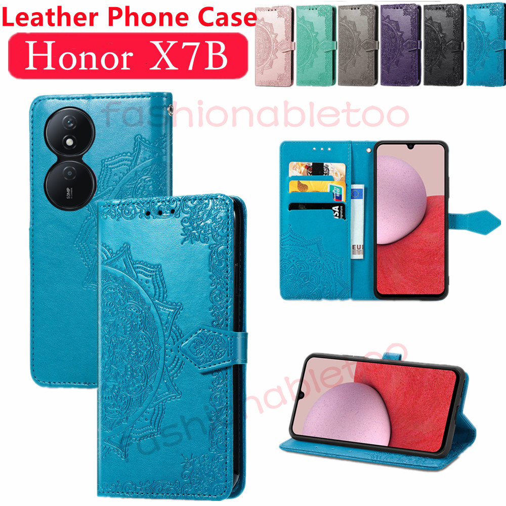 Leather Phone Case For Honor X7B X7A X 7B X 7A X7 B HonorX7B HonorX7A ...