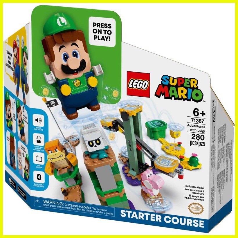 BH LEGO Super Mario 71387 Adventures with Luigi Starter Course 2021 Shopee Philippines