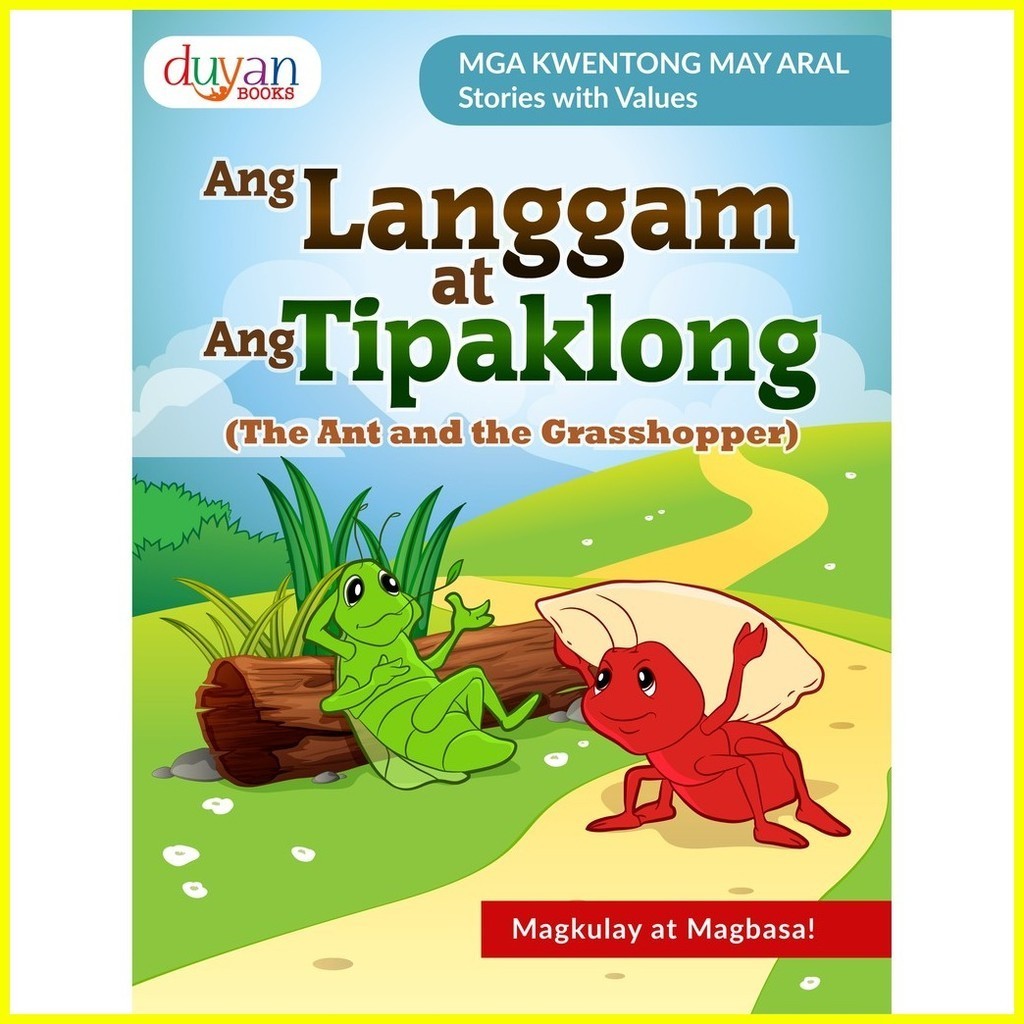 【hot Sale】 Ang Langgam At Ang Tipaklong The Ant And The Grasshopper