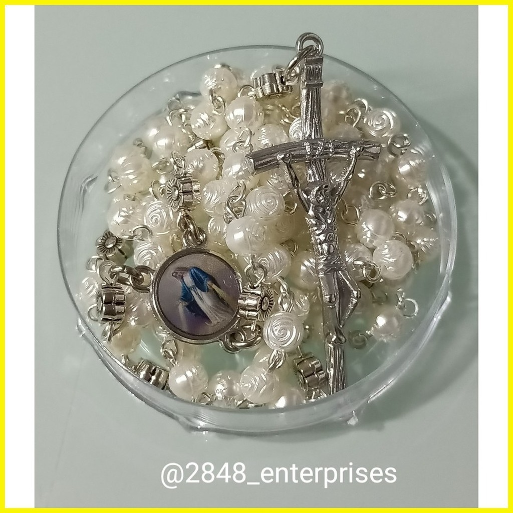 【hot sale】 100 BEADS ROSARY FOR THE 2000 HAIL MARYS (Miraculous Medal