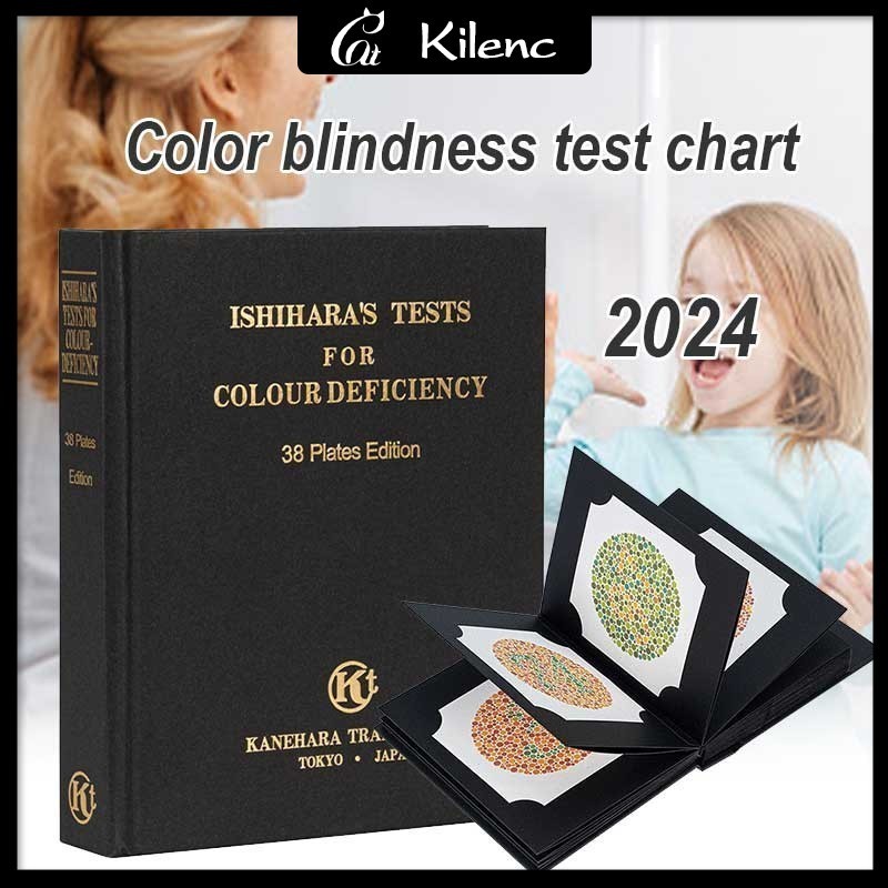 Ishihara Book 38 Plates Optometry Color Blindness Color Deficiency