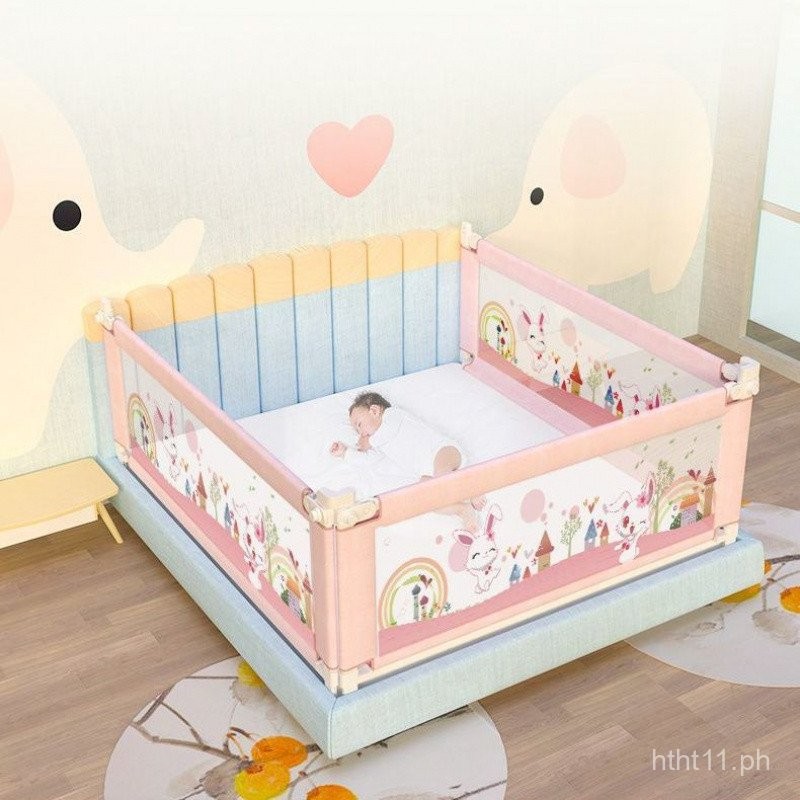 Baby Safety Bed Rail Guardrail Anti-Fall Protection Barrier Bedside ...