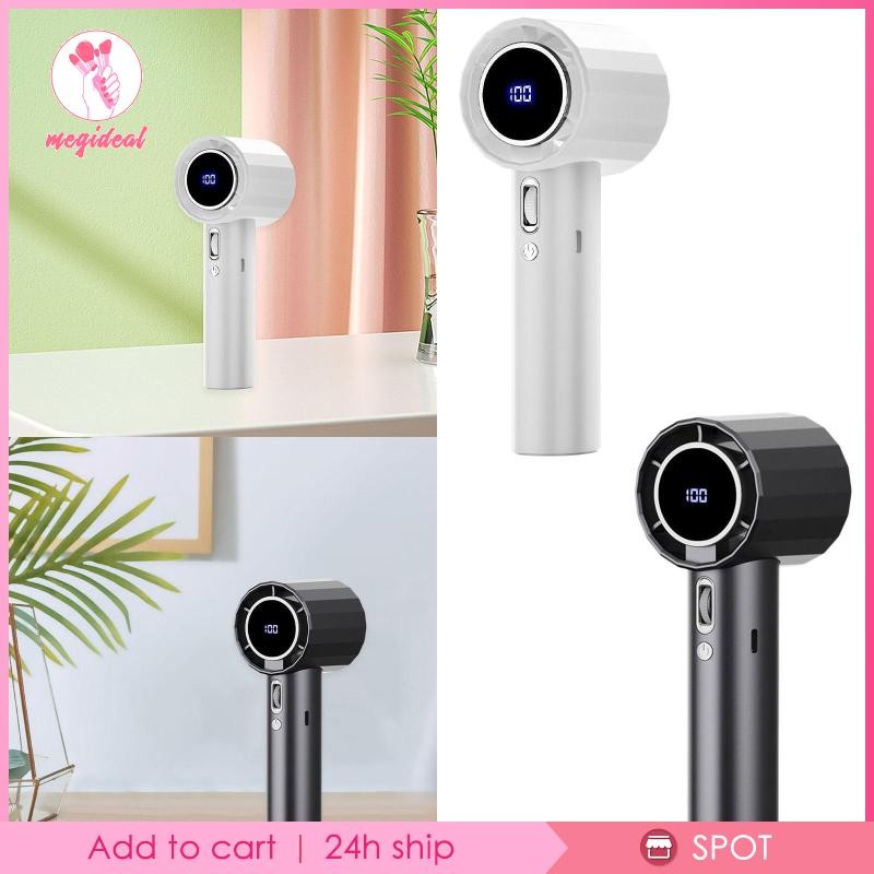 [MEGIDEAL] Camping Fan Cordless Hair Dryer Electric Powerful Air ...