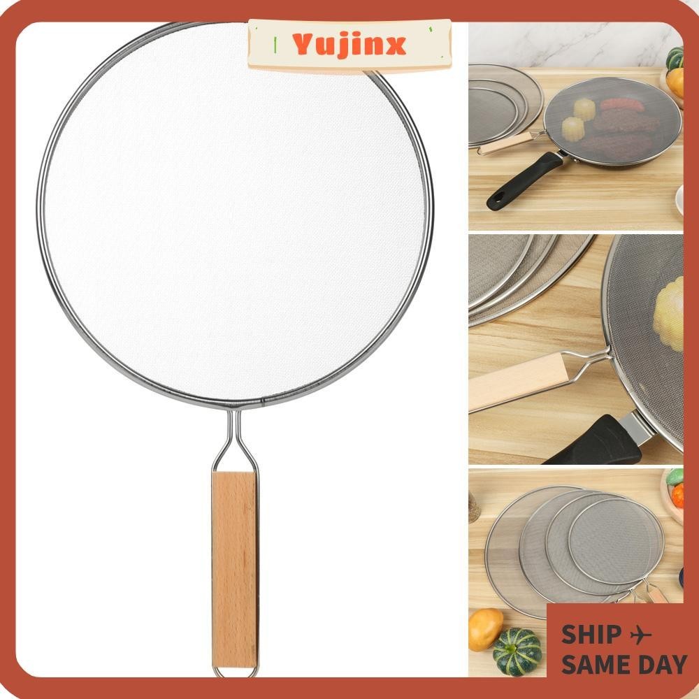 YUJINX Grease Splatter Screen Stainless-Steel Frying Pan Tools Anti ...