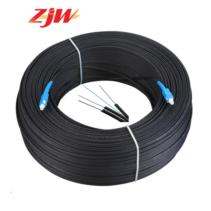 ZJW 300m (Meters) 1 Core FTTH Fiber Optic Single Mode with SC connector ...