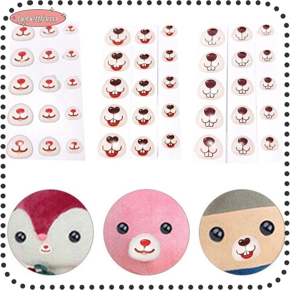 LUCKY Cartoon Mouth Stickers, MouthChips Paper Glass crystal Anime ...