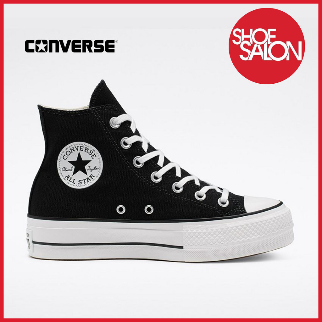 Converse Chuck Taylor All Star Lift HI Women s Shoes Black 560845C Shopee Philippines