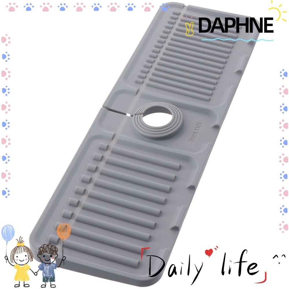 DAPHNE Faucet Mat, Splash Proof Soft Silicone Sink Splash Guard