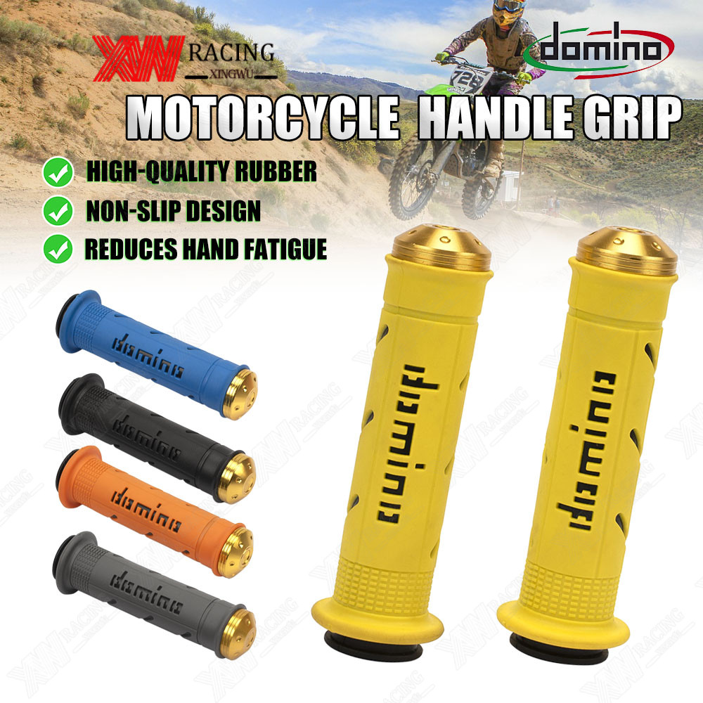 Domino Handle Grip Universal Motorbike Modification Rubber Handle Cover ...