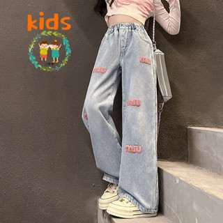 Denim Overalls High Quality Spring Children Clothing Girls Denim Jumpsuit  Fashion Teenage Autumn Kids Pants for Girls 4-12 Years