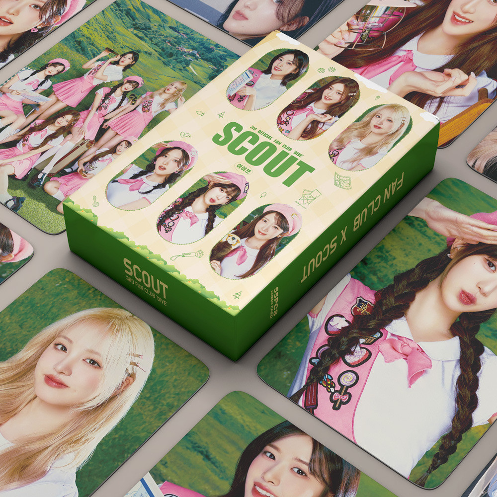 thumbnail interactive-video image 1 of IVE 'Be Alright' Photocards Set – 55 PCS K-POP Lomo Cards, Includes Wonyoung, Liz, Yujin, Rei, Leeseo, Gaeul 1 of 2