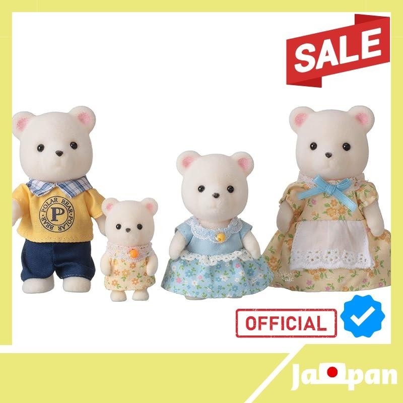 【Direct From Japan】Sylvanian Families Dolls Polar Bear Family FS-19 ...