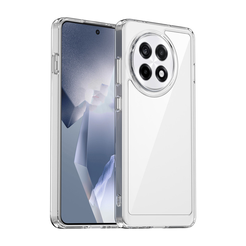 mtb more energy® Custodia Crystal Armor per OnePlus 6T (6.4'') - Hard PC Back & Soft Silikon Bumper - Angoli rinforzati - Trasparente - TPU PC Case Cover