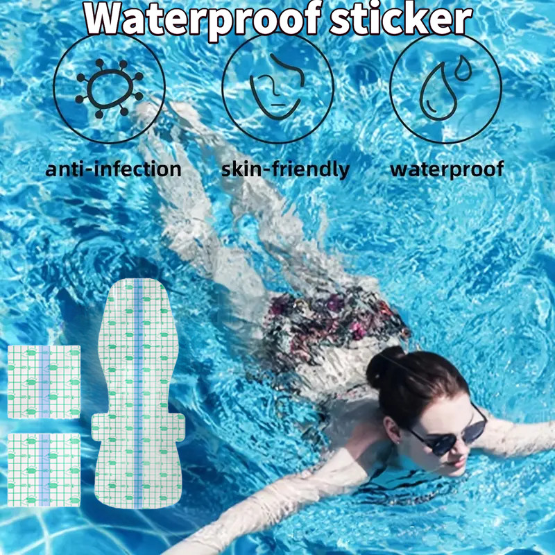Swimming Private Waterproof Sticker Water Park Female Protective ...