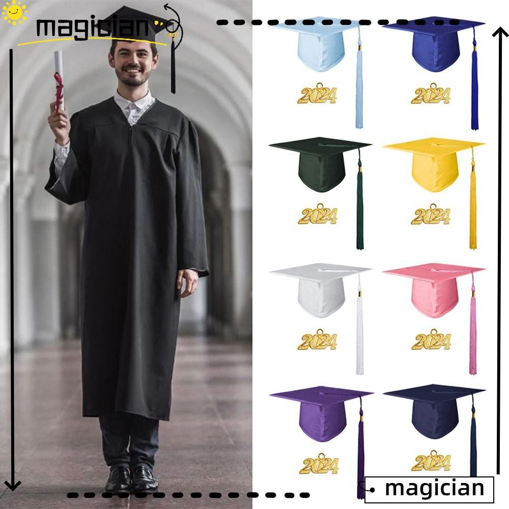 MAG Graduation Hat, 2024 Graduation University Mortarboard Cap, High ...