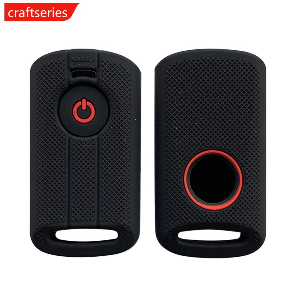 CRAFTSERIES Silicone Remote Car Key Cover Case Key Keychain For YAMAHA ...