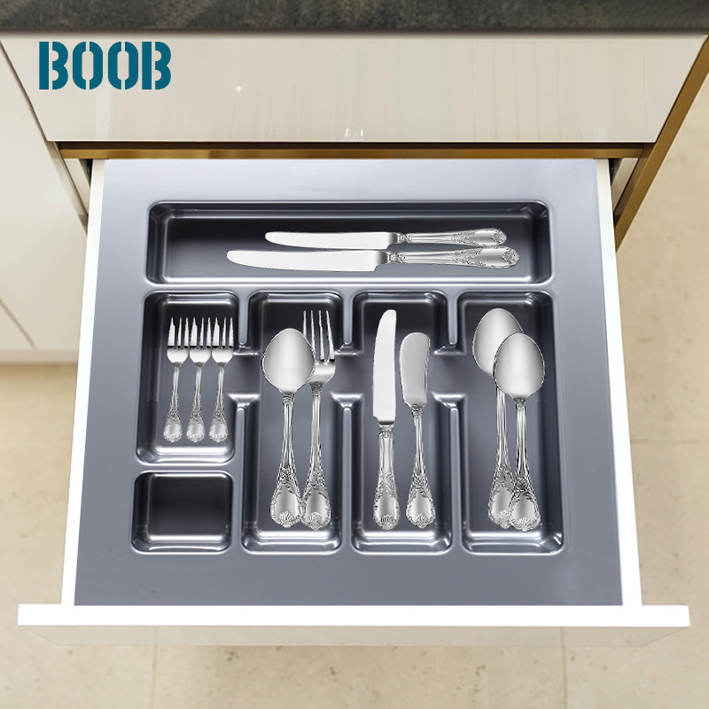 BOOB Spoon and Fork Organizer Rack Cutlery Tray Fits for Pull Out ...