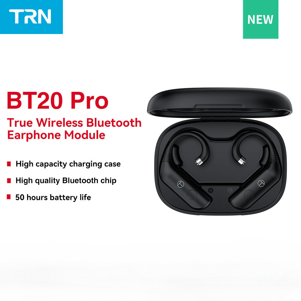 TRN BT20 Pro Wireless Bluetooth 5.3 HIFI Earphones Module Upgrade Cable ...