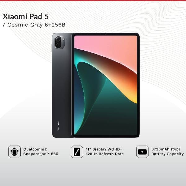 Xiaomi Pad5 (11インチ/6GB/256GB) コズミックグレー
