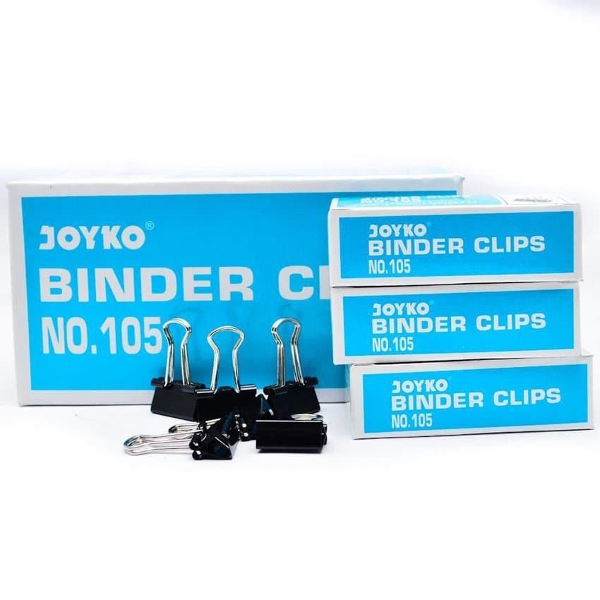 PAPER CLIP, BINDER CLIP, PAPER CLIP 105 JOYKO | Shopee Philippines