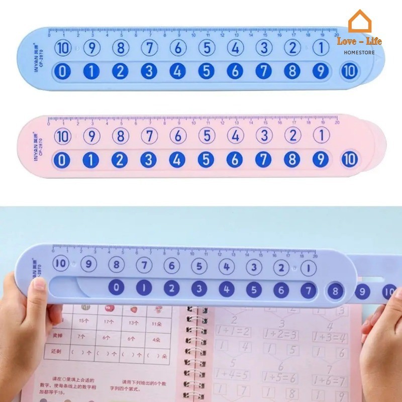 Creative Math Mathematics Decomposition Ruler Within 20 Addition ...