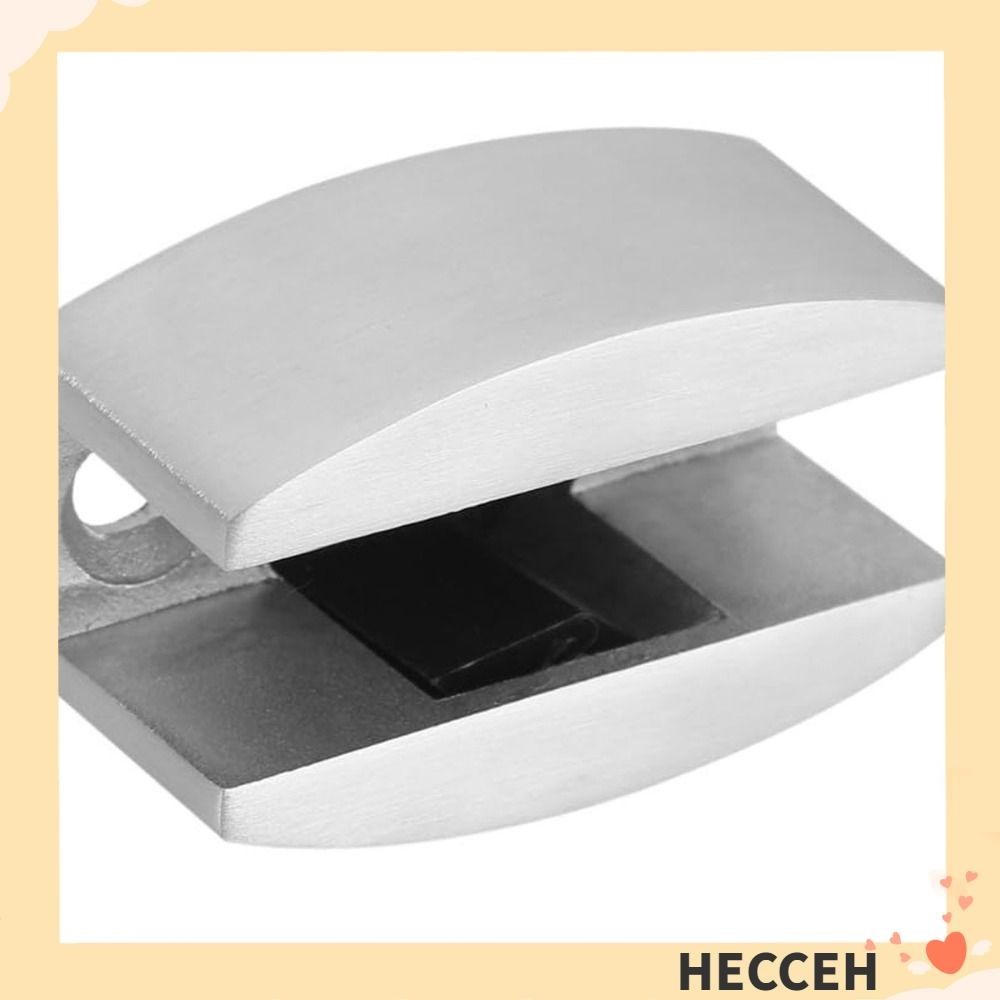 HECCEH Glass Clip, Silver 50mm Rotation Stop, Adjustable Stainless ...