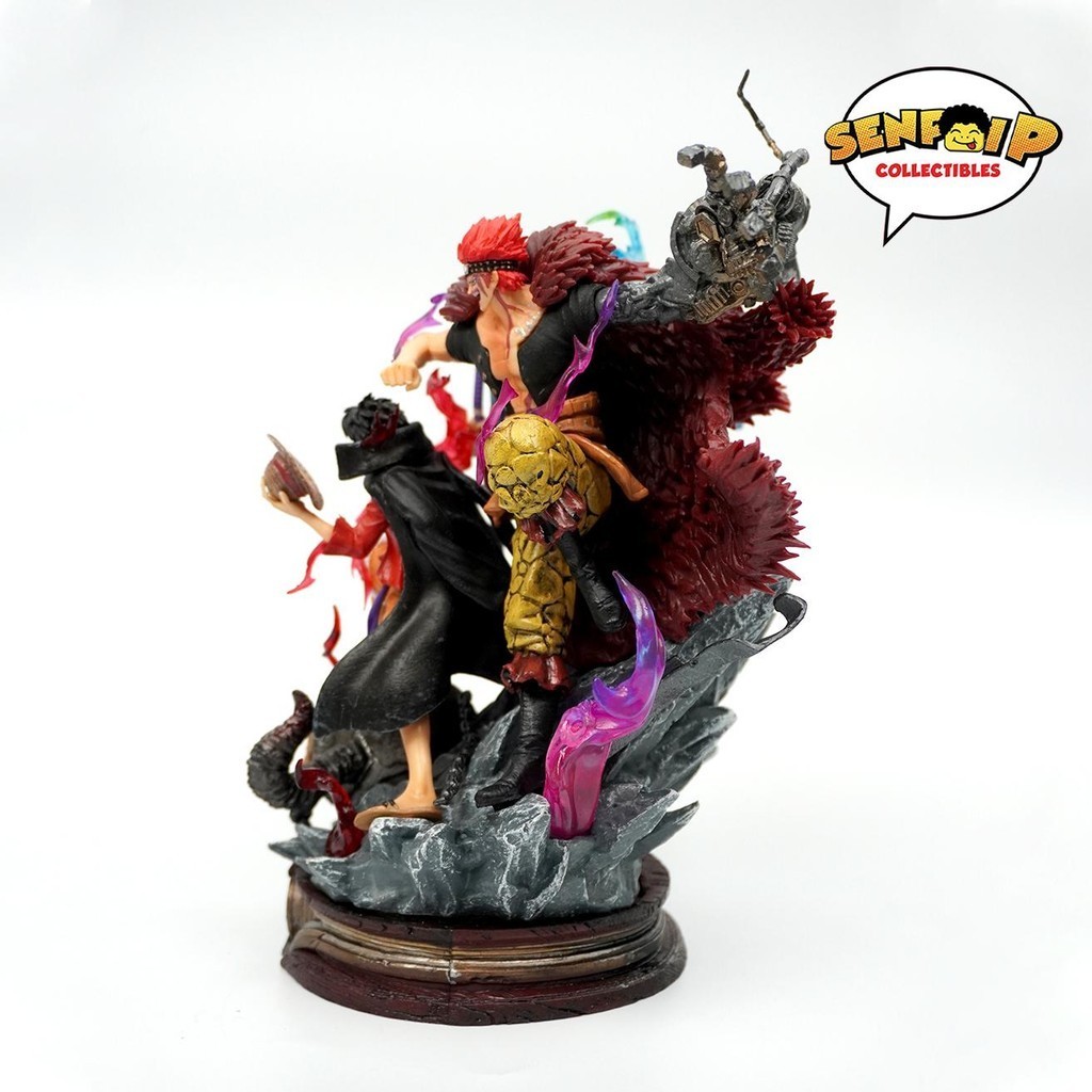 HQKO One Piece Figure Eustass Kid Luffy Law Action Figures PVC The ...