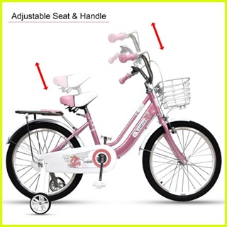 Children's Bicycle 16/20-inch 4-6-8 Years Old Height Adjustable Carbon  Steel Frame Bikes For Kids Teens Adults Gifts - Bicycle - AliExpress