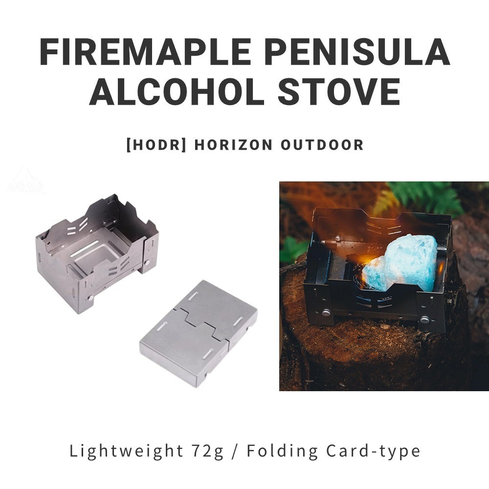 [HODR] FIREMAPLE Penisula Alcohol Stove Outdoor Camping Stove Ultral