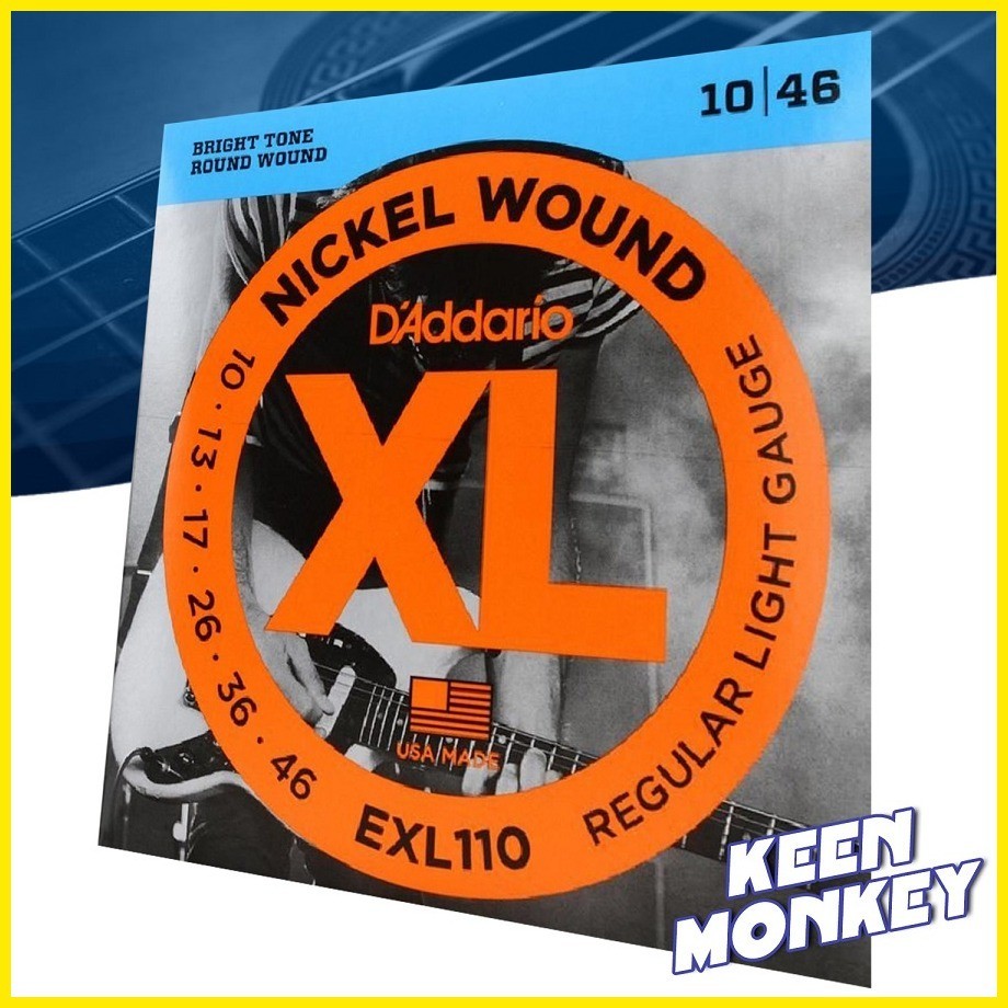 【hot sale】 QUALITY D'Addario XL Nickel Wound Electric Guitar String Set ...