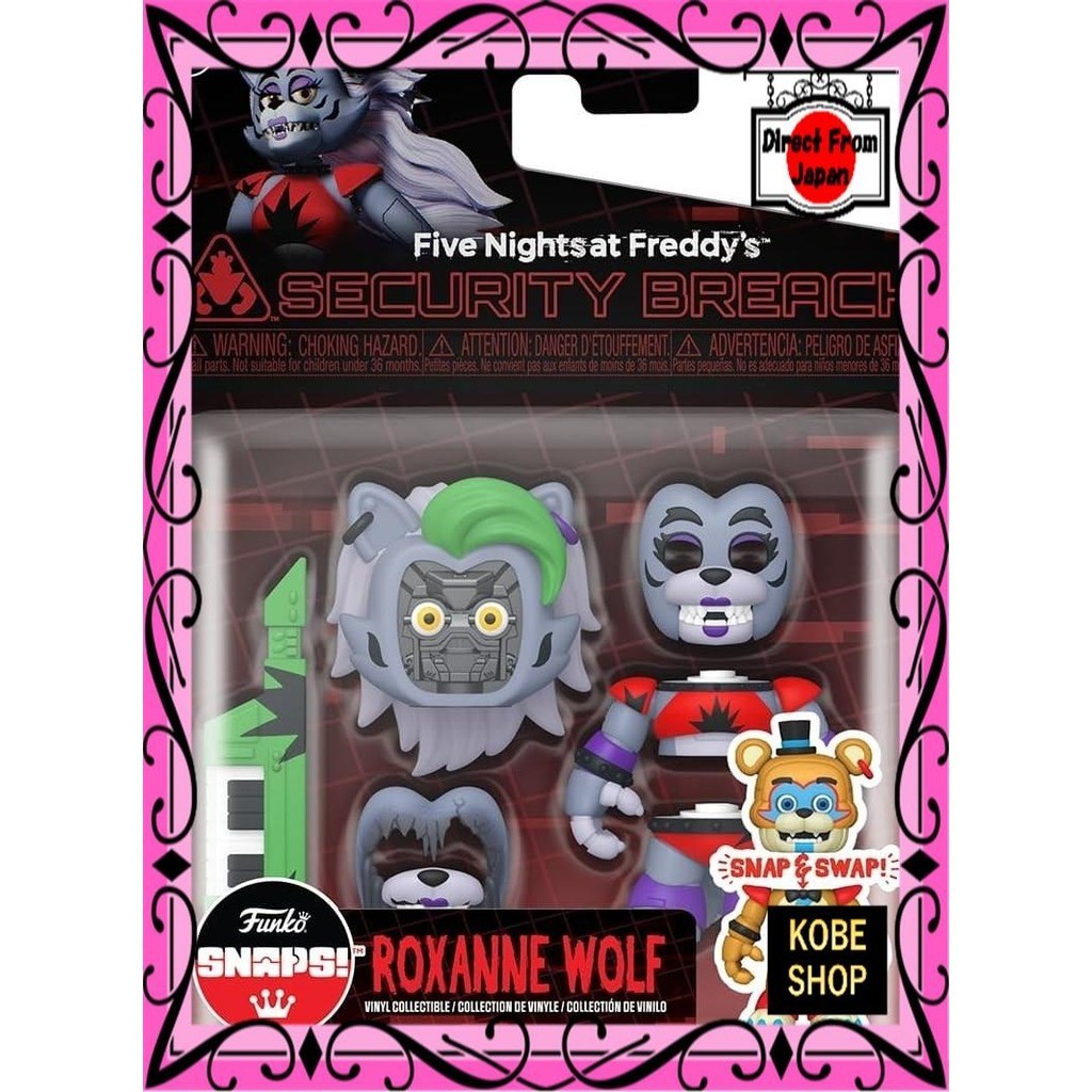 FNAF FIVE NIGHTS At FREDDYS SNAP: GLAMROCK ROXANNA WOLF Roxane Nurf ...