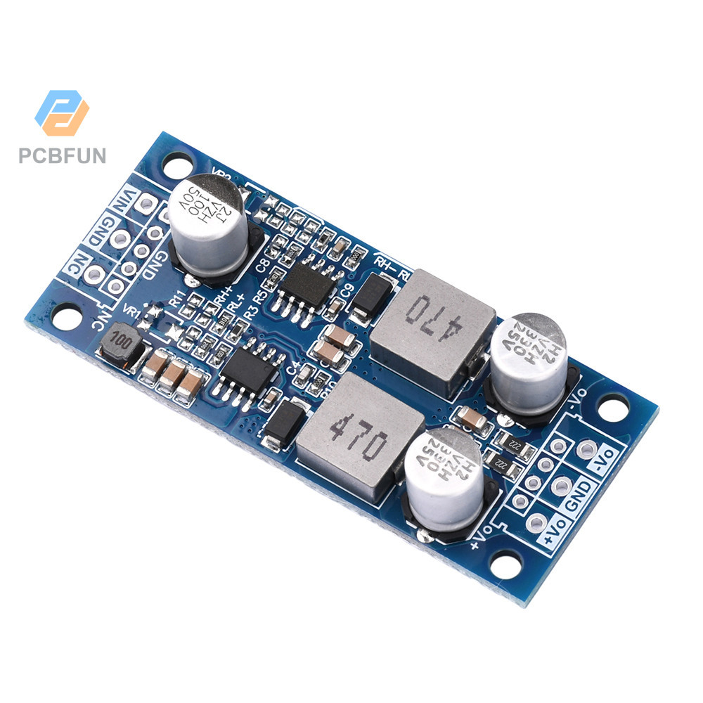 Pcbfun DC15-35V DC-DC Positive Input To Positive Negative Output Step ...